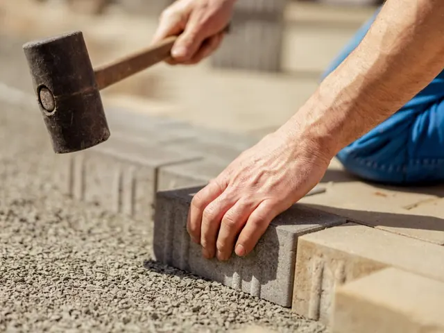 Civil construction, driveways and earthworks in progress on an Auckland property