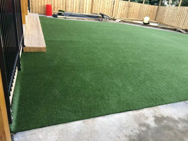 Garden landscaping work on a residential property, Auckland garden landscaping work on a residential property finished to a professional standard