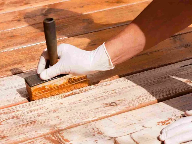 Deck painting, staining and oiling completed for an Auckland home by My Homes Construct Ltd