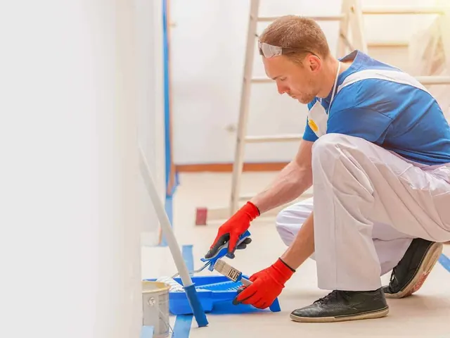 Interior house painting with a smooth wall finish, Auckland Interior house painting with a smooth wall finish completed for an Auckland home by My Homes Construct Ltd